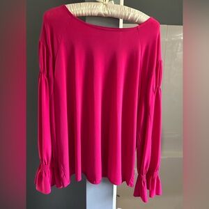Ann Taylor Pink Relaxed Blouse